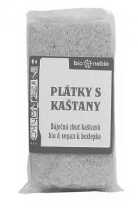 bio*nebio Plátky s kaštany 49 g BLP BIO